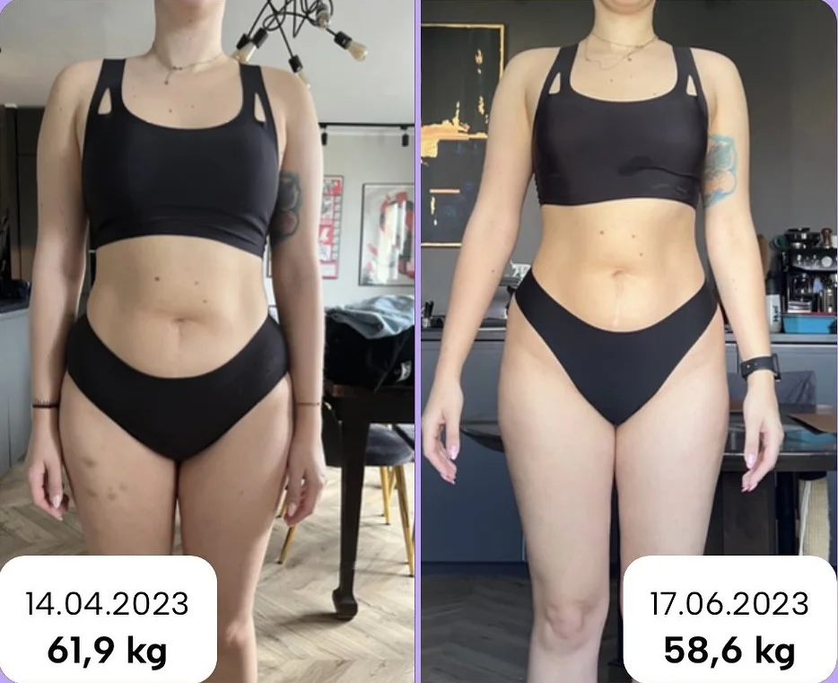 Metamorfoza — Karolina, ujęcie z przodu