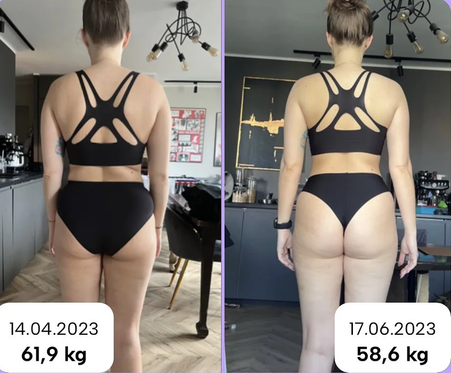 Metamorfoza — Karolina, ujęcie od tyłu